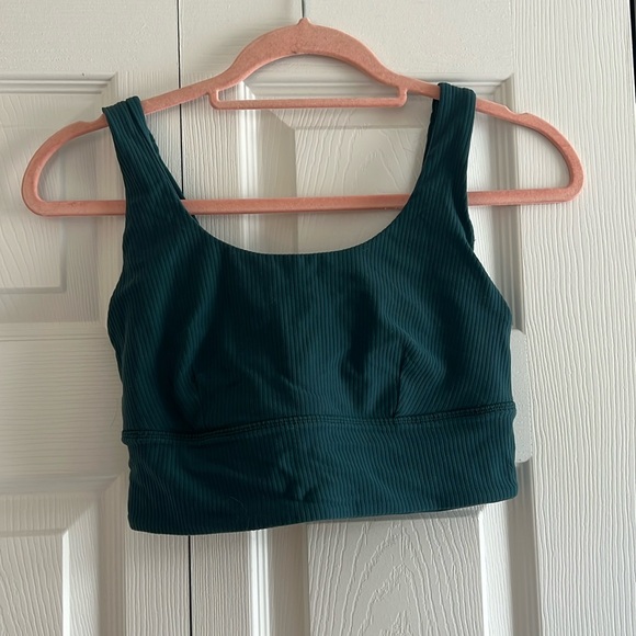 Lululemon Ribbed Sports Bra Size 6 - Picture 1 of 6